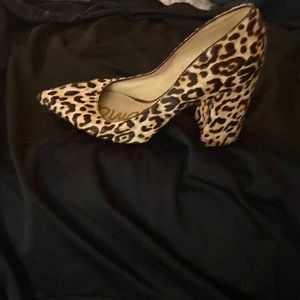 Sam Edelman leopard heels size 9 worn once.